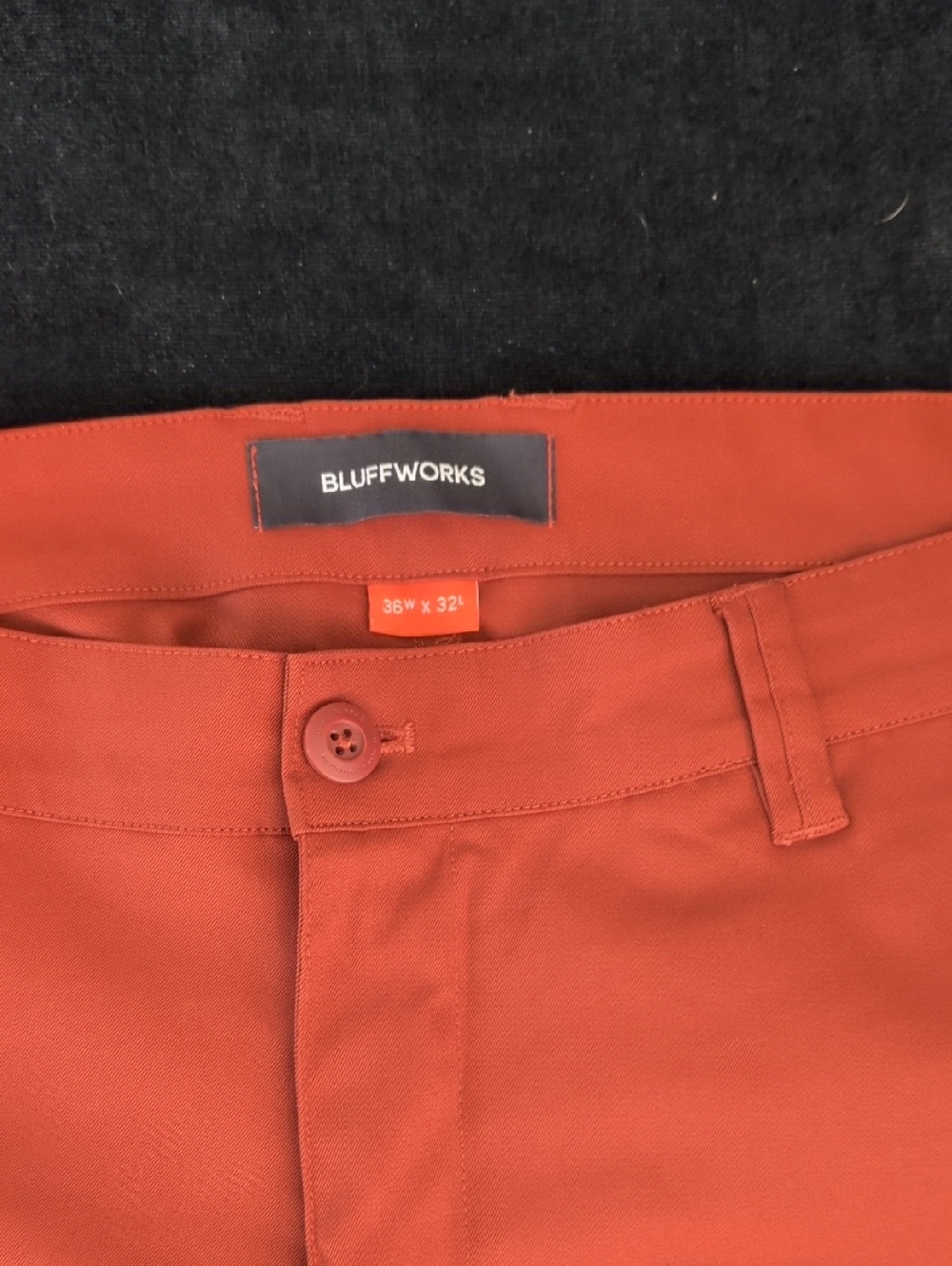 Bluffworks Men's Chinos - Brick Red